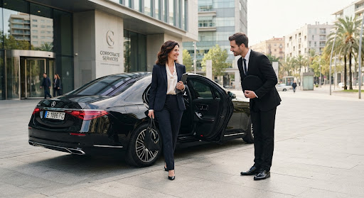 Executive transportation vehicle in Barcelona